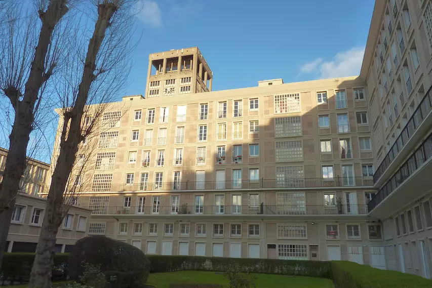 le havre  auguste perrets model block of flats
